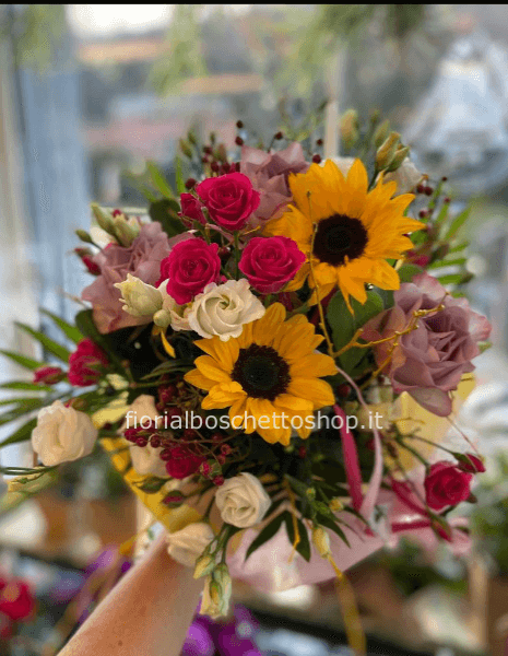 Bouquet con fiori misti