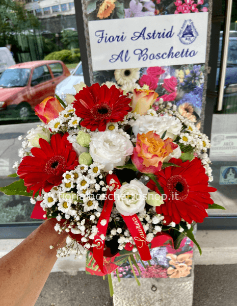 Bouquet assortito laurea