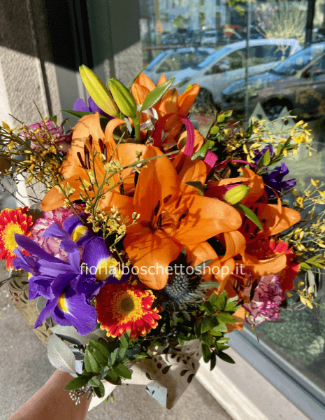 Mazzo rotondo assortito